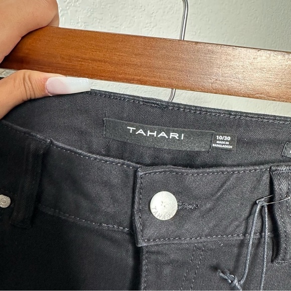 Tahari Black Skinny Jeans for Women - Picture 3 of 8